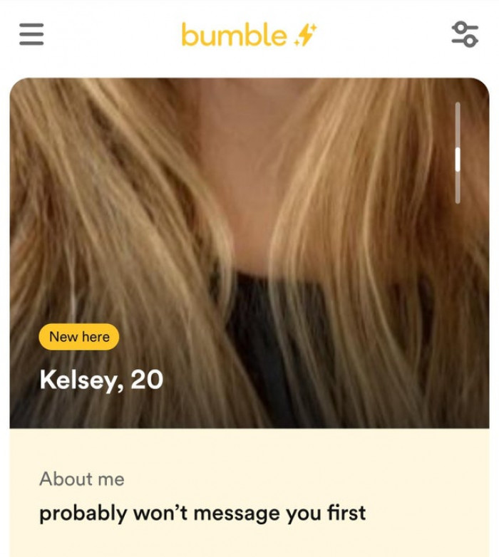 4. “Ma'am this is Bumble....”