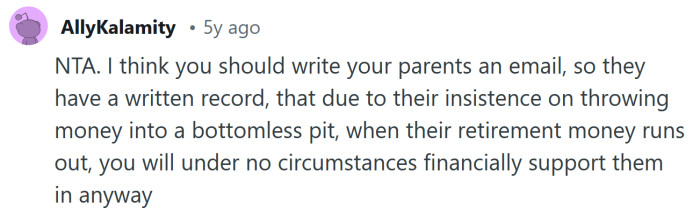 Write them an email.