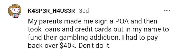 The Reddit post received hundreds of comments, and here are some of the top ones