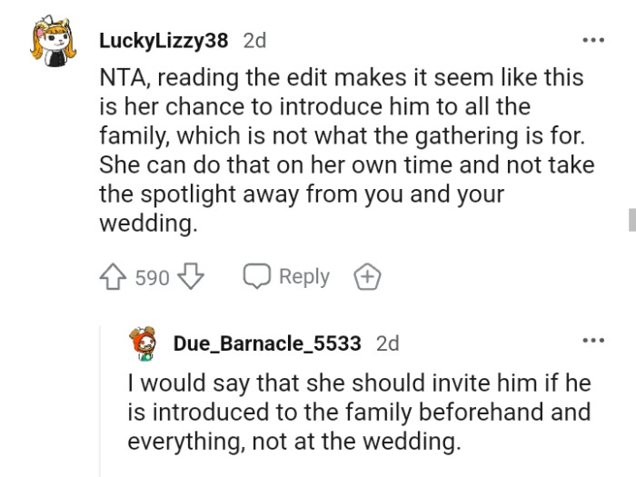 She can do that on her own time