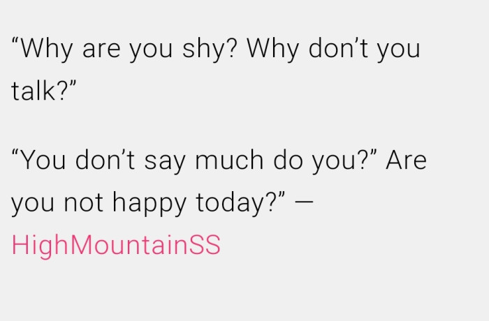 12. “Keep the questions. It’s none of your business.”
