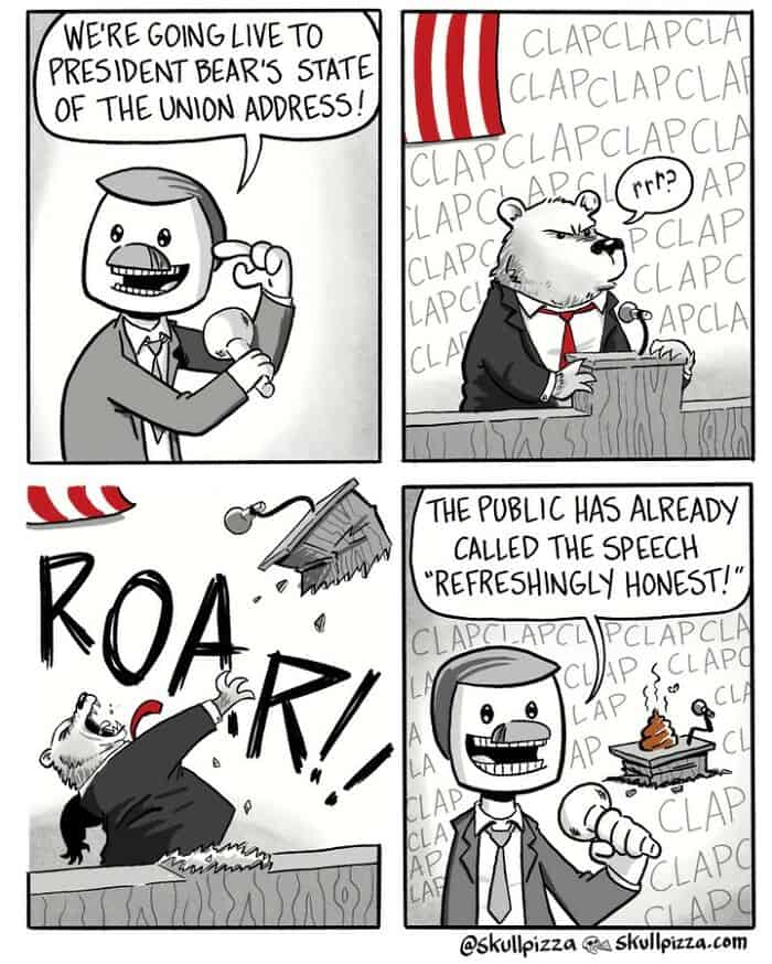6. President Bear's State of the Union Address