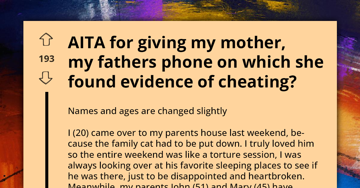 Daughter Accidentally Exposes Dad's Affair By Handing Phone To Mom