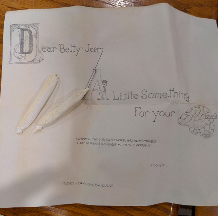 26. This person found someone's stash from the 70s