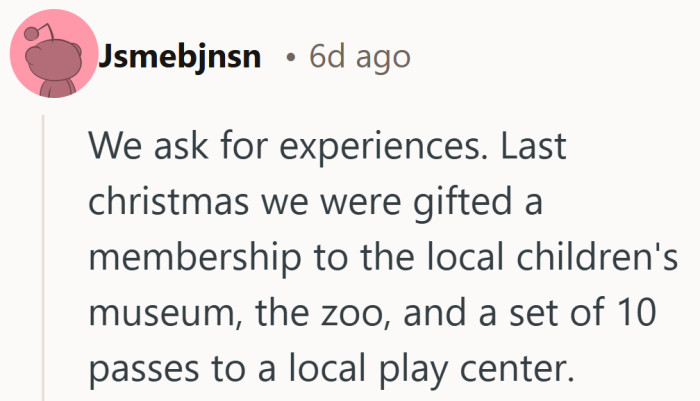 Experience gifts can turn a stressful holiday into a year’s worth of easy wins.