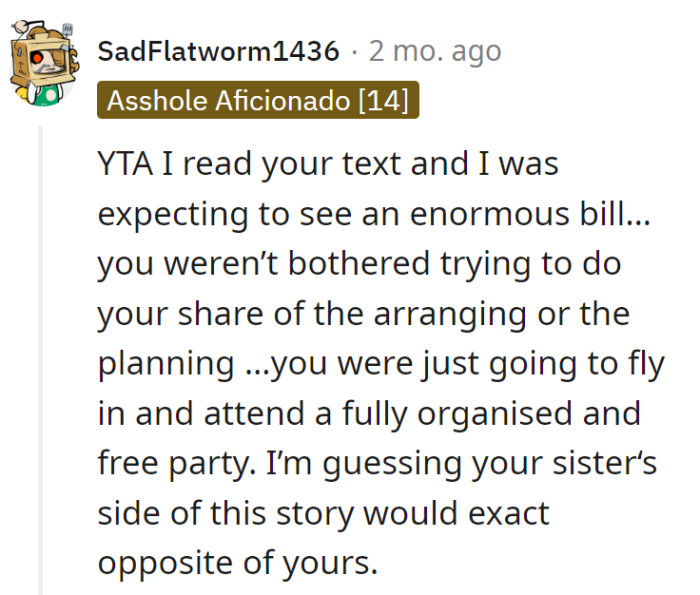 Just another case of miscommunication...