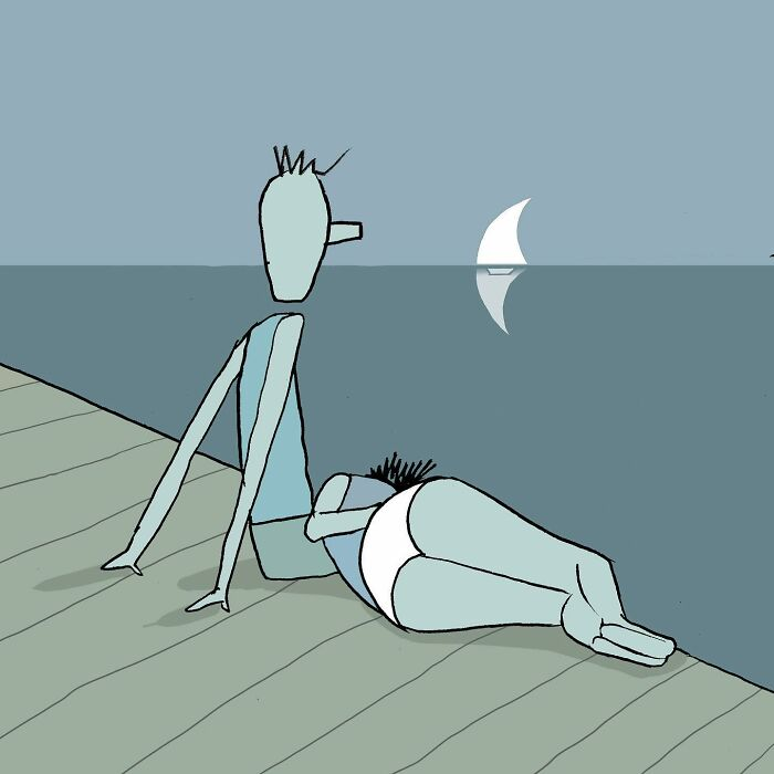 24. Is that the moon?