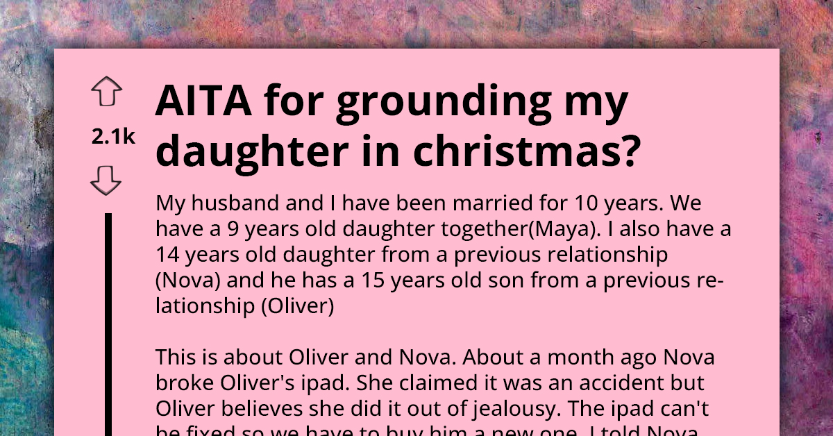 Mother Grounds Daughter For Christmas Over Broken iPad, Gets Put On Blast For Unjust And Cruel Parenting