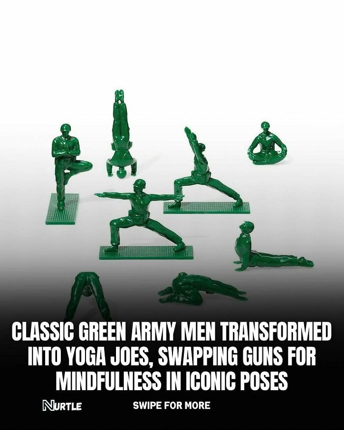 When Toy Soldiers Find Their Zen