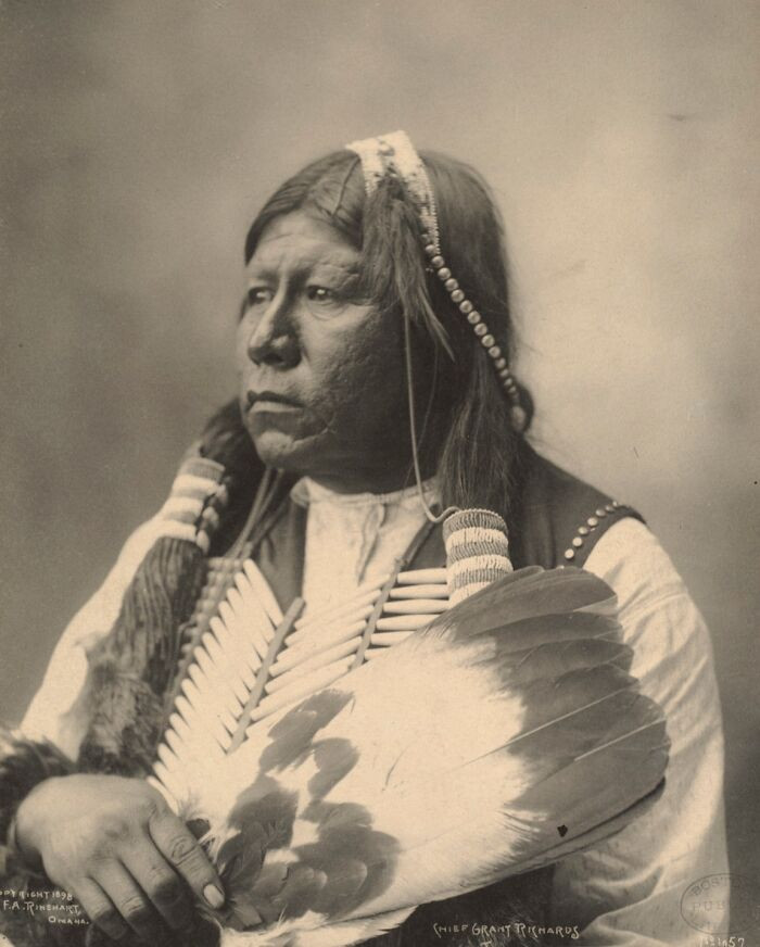 Chief Grant Richards, Tonkawa, 1898