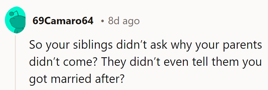 Looks like the family grapevine missed a few branches!