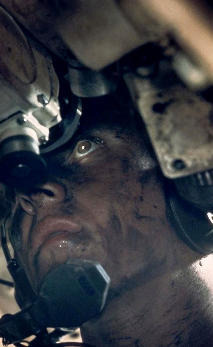 The Commander Of An M48 Patton Tank Looks Through His Lens During Vietnam War, 1967