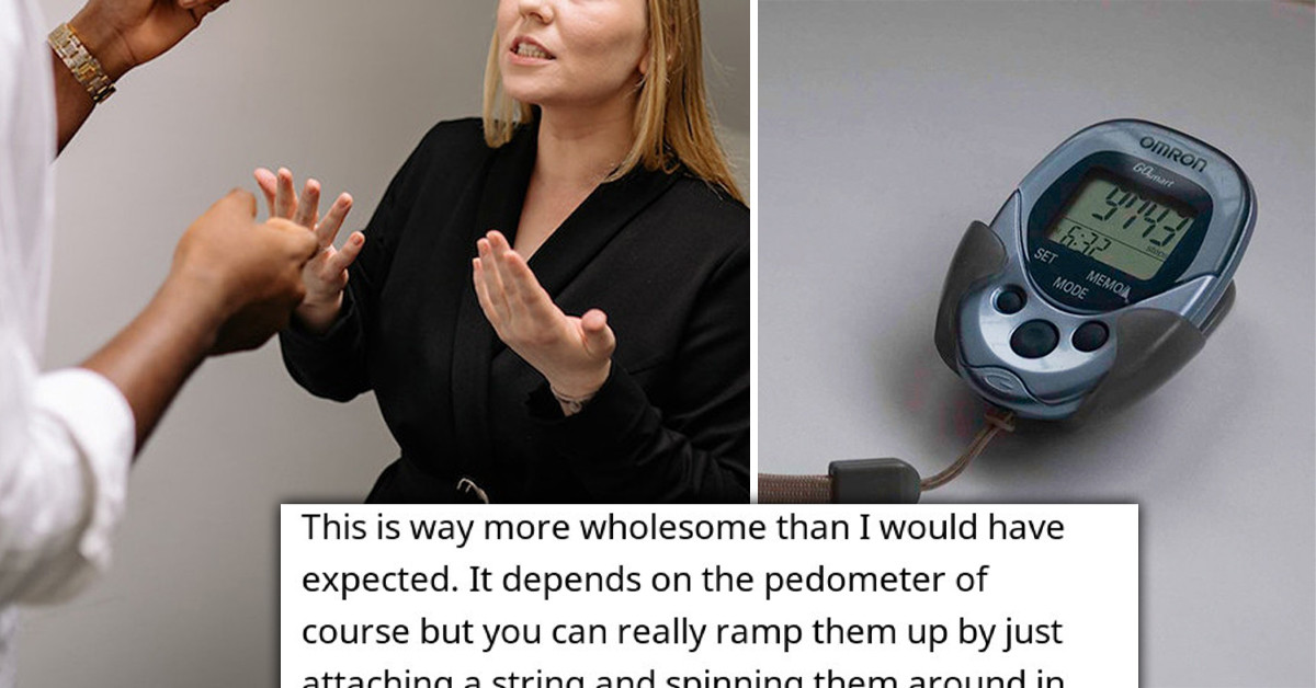 Co-Workers Step In To Rescue Man Whose Controlling Wife Insists He Walks 10,000 Steps A Day Despite It Being Against The Doctor’s Advice