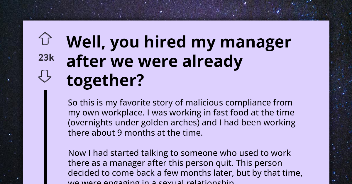Fast Food Worker Fights Back After Being Thrown Under The Bus For Being Romantically Involved With A Superior