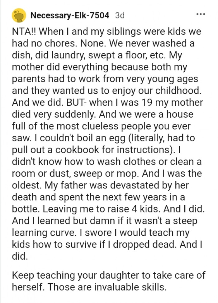 Here's a story that everyone can learn something from