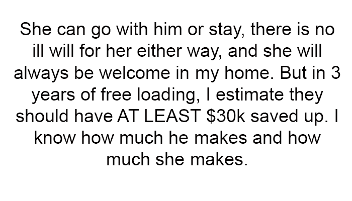 She will always be welcome in my home.