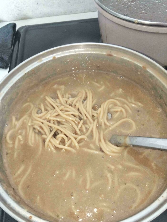 "More Food From My Boyfriend. He Calls It "The Broth"