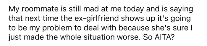 Now the OP is wondering if she is the a**hole here.