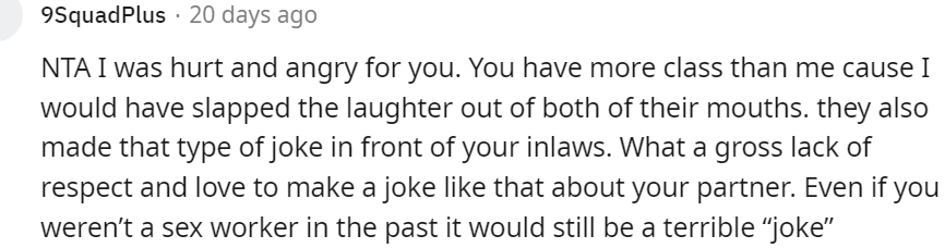 9. It was still a terrible joke regardless