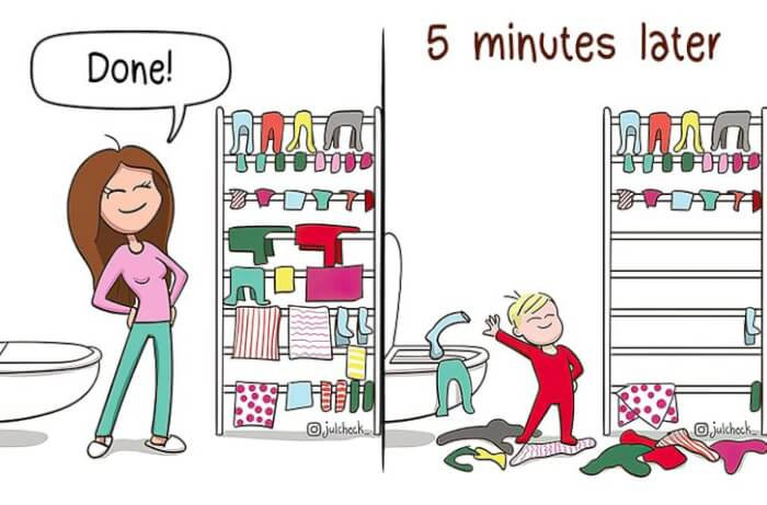 26. Oh…no. Poor mom!