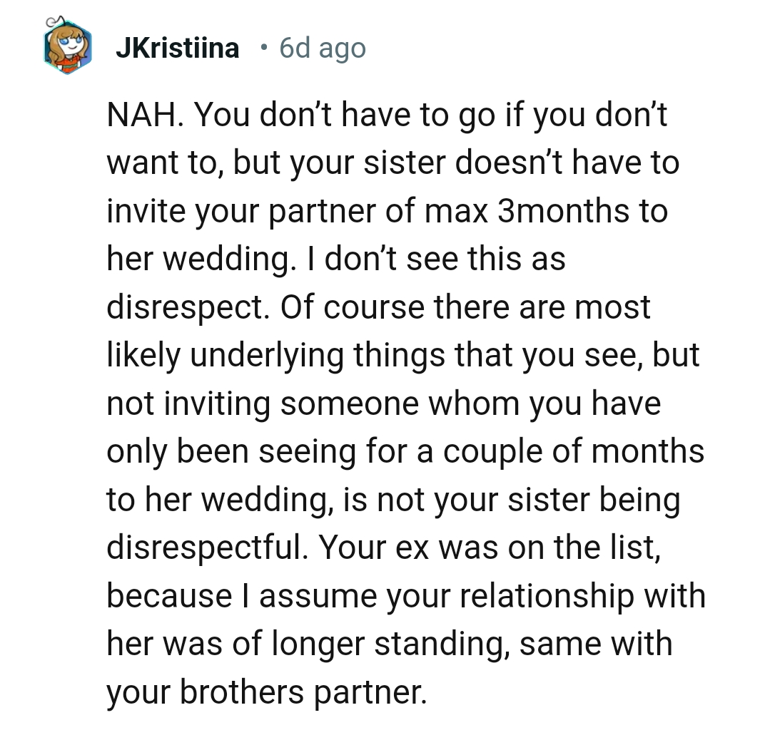 The OP doesn't have to go if he doesn't want to