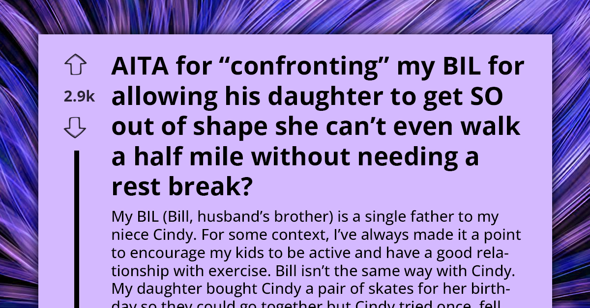 Redditor Questions If Confronting Brother-In-Law About Daughter's Health Is Wrong