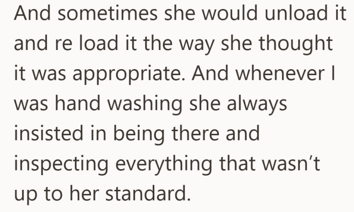 Redoing the work sent a message, even if that message was never meant to be harsh.
