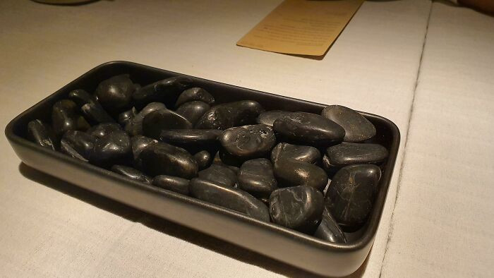 34. Edible Rocks Served On A Bed Of... Real Rocks