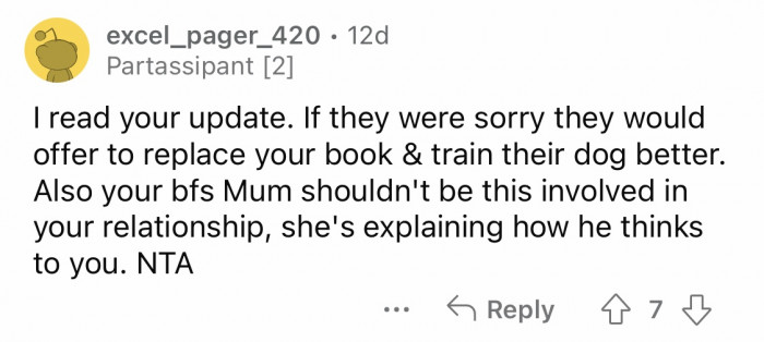 12. Replacing and offering something to someone you have caused damage is a basic manner to have.