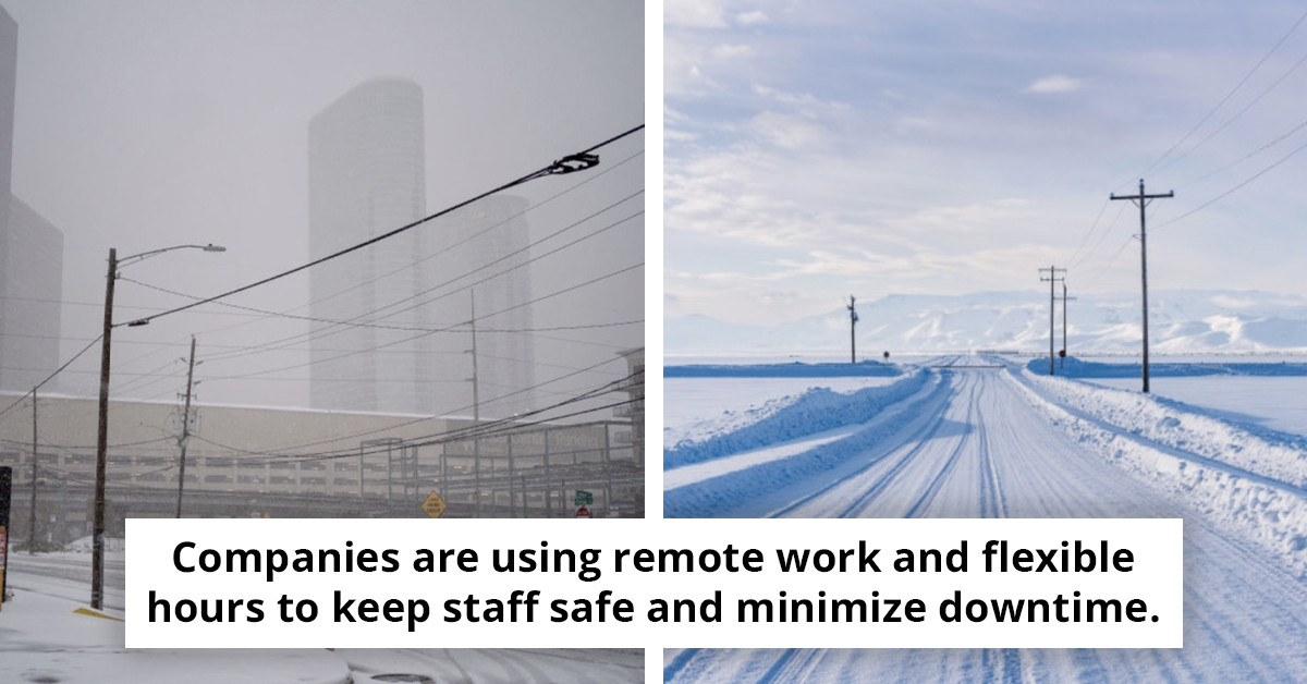 Regulations on Work Interruptions Due to Snow as Storm Fern Approaches the U.S.