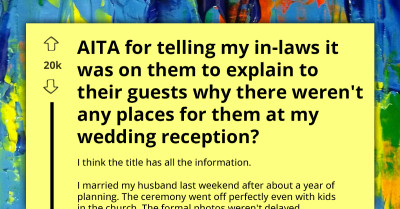 Bride Locks Horns With In-Laws Over Her Refusal To Apologize For ‘Mistreating’ Surprise Guests They Invited To Her Wedding