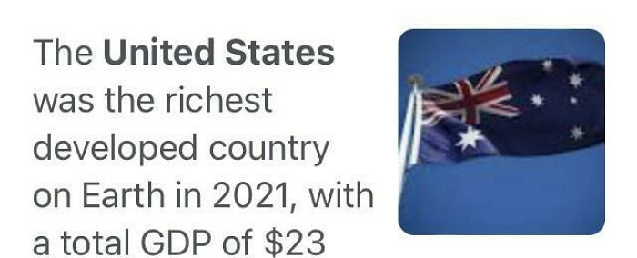 3. It Would Be Easier To Get The Right Flag