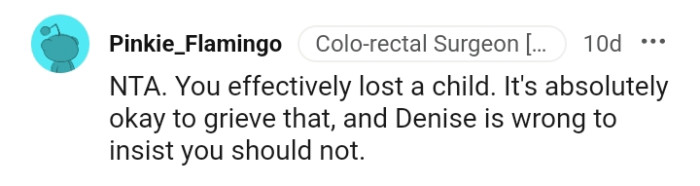 It's absolutely okay to grieve that