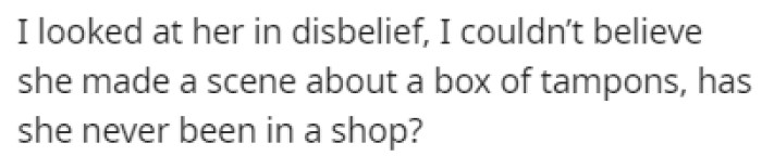 OP Couldn't Believe What Was Happening