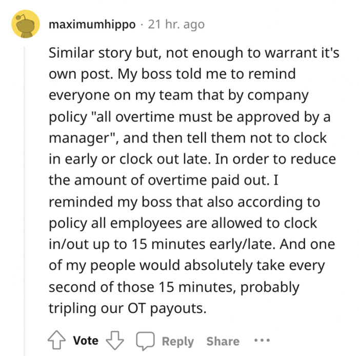 This Redditor has been in a similar situation before