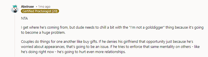 She’s going to go find a boyfriend who will actually go on vacations with her.