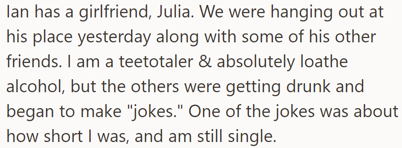 While hanging out at Ian's place, those differences came to light