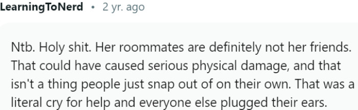 Ignoring such cries for help can lead to severe consequences