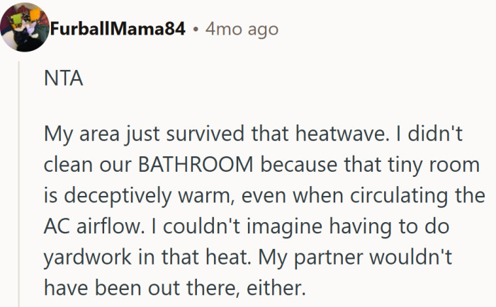 Sometimes surviving the weather is victory enough—no chores required.