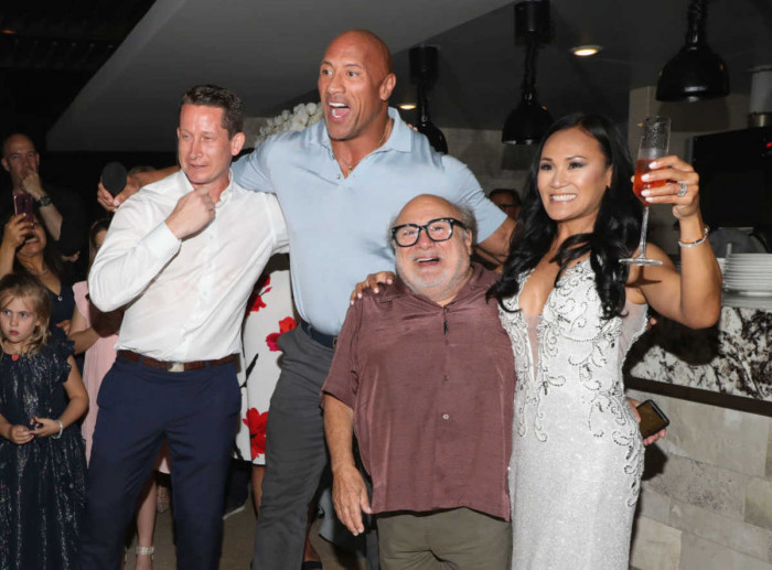 1. Dwayne Johnson & Danny DeVito