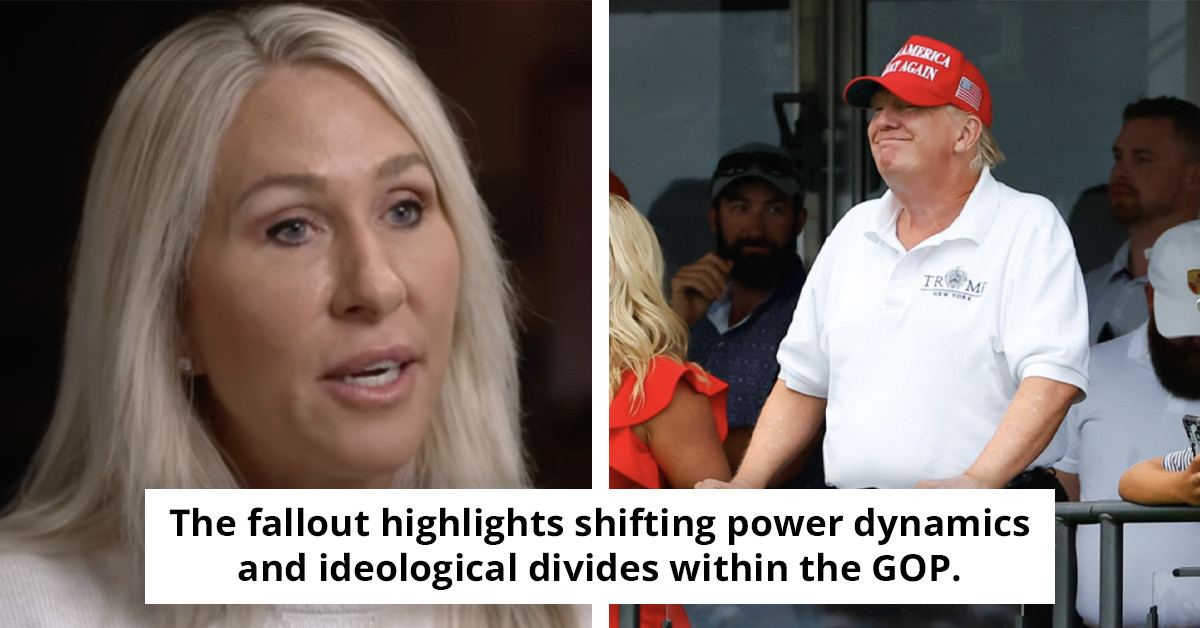 Trump Criticizes Marjorie Taylor Greene in Strong Response to Revealing 60 Minutes Interview