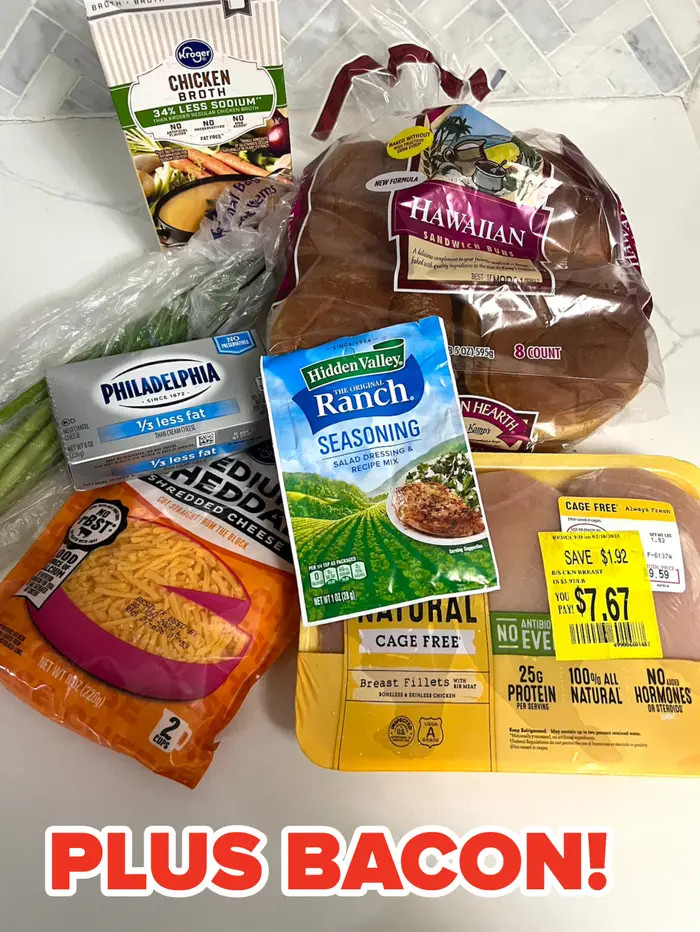 Get your ingredients ready