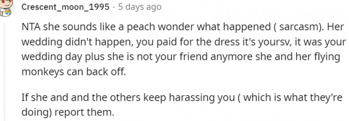 18. Report them if they continue harassing you