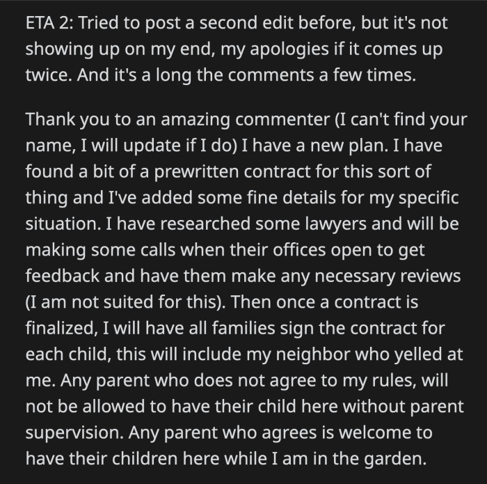 After reading through more of the comments, OP's new plan is to consult a lawyer about a contract with the parents.