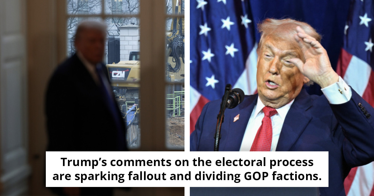 Trump suggests, "We might not even need an election," while talking about the upcoming midterms.