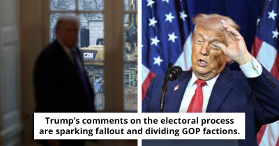 Trump suggests, "We might not even need an election," while talking about the upcoming midterms.