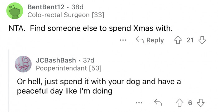 Dogs can be the best company, especially in this scenario.