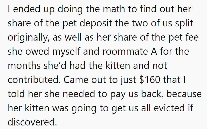 Cat's Out of the Bag: $160 is the Price of Purr-Peace!