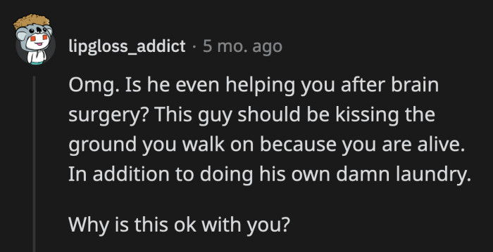 He is incompetent on so many levels. What does he add to OP's life that she thinks being treated this way is acceptable?