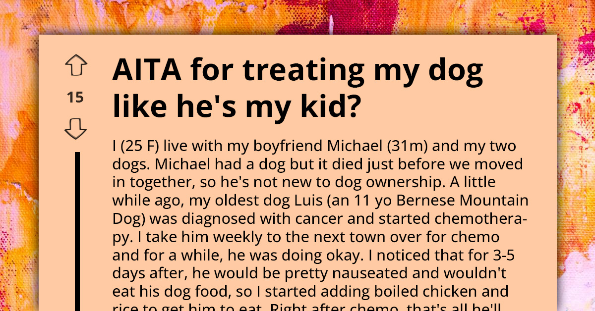 Woman Faces Backlash for Prioritizing Dog's Chemo Diet Over Boyfriend's Financial Concerns